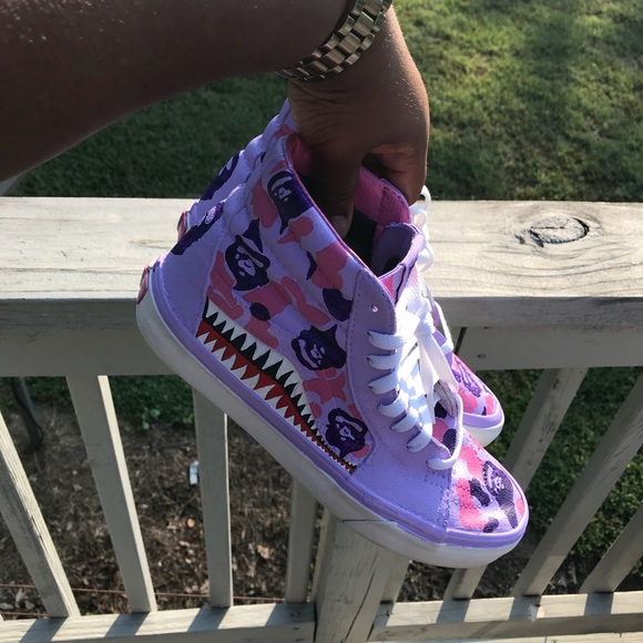 Bape Custom Vans - Picture 3 of 3